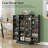 Kitchen Cabinet with Spice Racks
