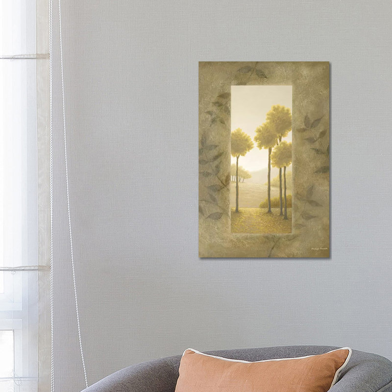 Golden Escape I by Michael Marcon - Wrapped Canvas Painting, 66.04 cm H x 45.72 cm W x 1.91 cm D