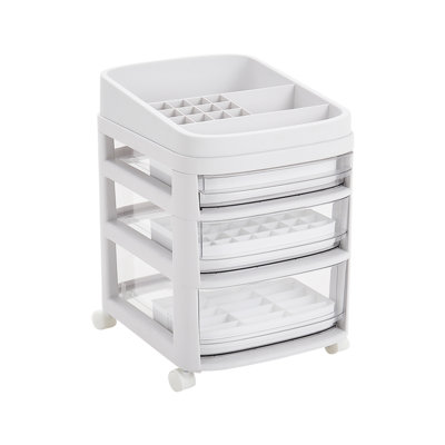 Dayhsaun Plastic Makeup Organizer