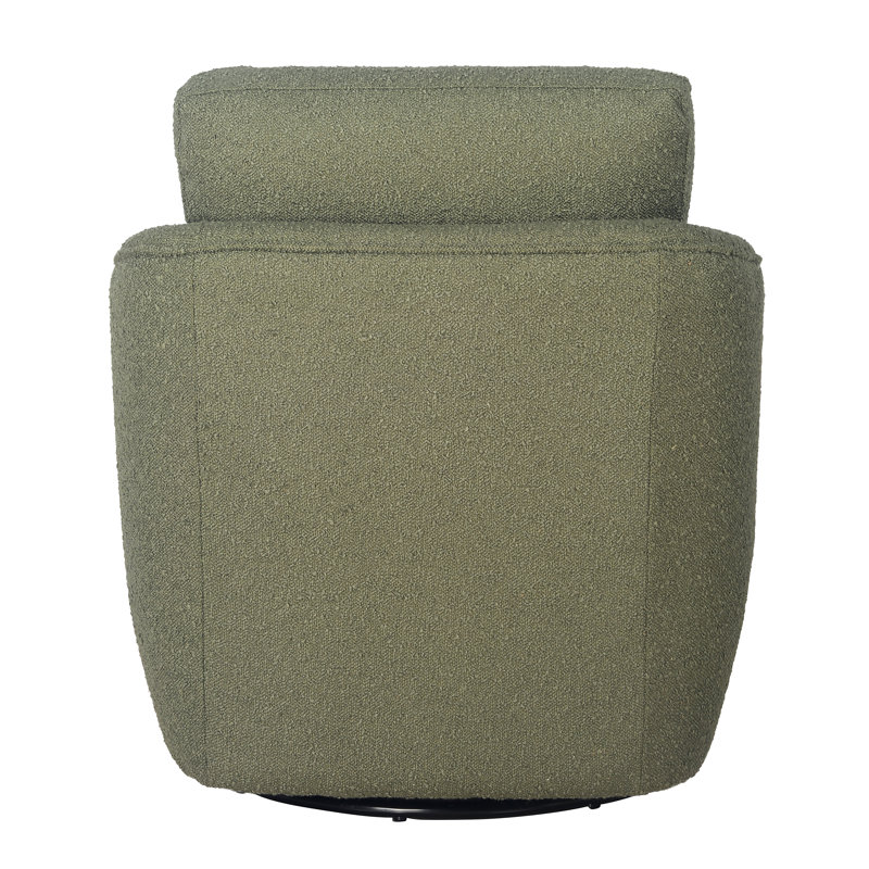 Gogh Swivel Glider, Sage Boucle