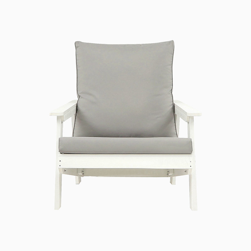 Canapé d'extérieur simple avec coussin toutes saisons