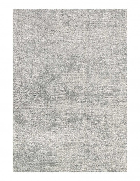 Tapis rectangulaire en soie de 5 pi x 3 pi Deruche One-of-a-Kind