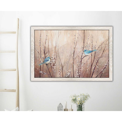 « pretty oiseaux », reproduction de peinture à l’acrylique