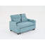 Fauteuil inclinable en cuir futon 3-en-1-101914179