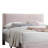 Daisy Full Bed W Drawer, Light Pink Corduroy Upholstery, Foam Headboard-117559641