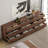 94.5" W 9-Drawer Double Dresser with Metal Base-1502999263