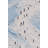 White Background Wallpaper Blue Modern Wall Mural