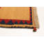 Tapisserie dorée Kashkuli kilim 5 pi 7 po x 7 pi 7 po