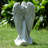 18.5" Angels & Cherubs Mgo Garden Statue
