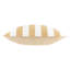 Hayle Indoor / Outdoor Striped Square Cushion-121335001