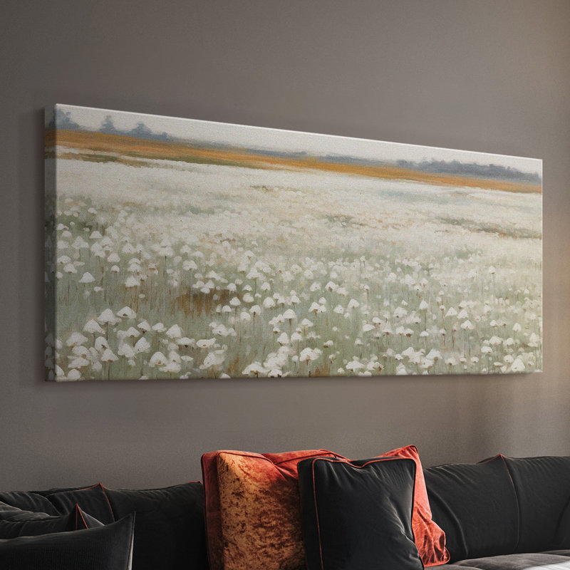 Paysage, série CCI, toile tendue avec châssis, prête à être accrochée, H 20 po x l 50 po