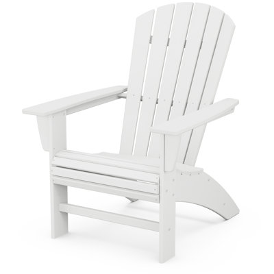 POLYWOOD Nautical Curveback Adirondack Chair