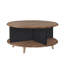 Table basse à 4 pieds avec rangement