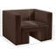 Fauteuil en velours l 41 po Henson-87095218