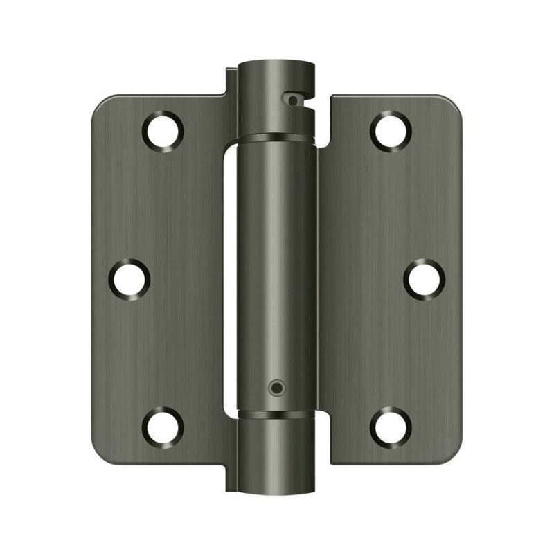 Steel Hinge, Antique Nickel