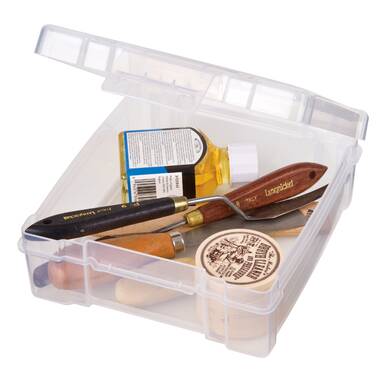 Beechwood Multi-Function Tool Box - Art Supplies Organizer- 7 Elements,  9.25 x 5.7 - King Soopers