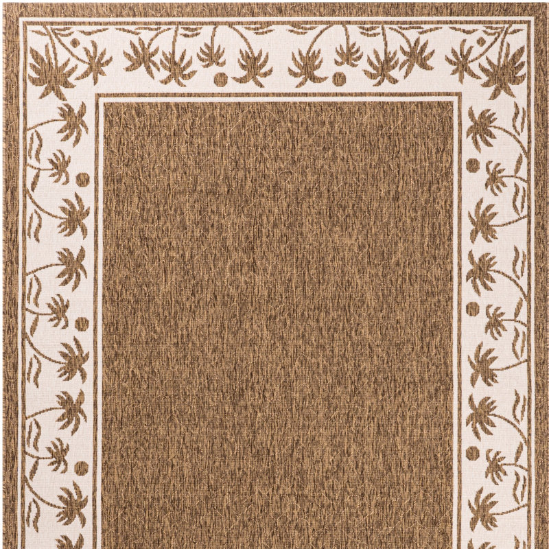 Springcreek Floral Indoor / Outdoor Rug, Rectangle 7'10" x 10'2"