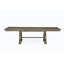 Table de salle à manger extensible rectangulaire avec 2 bancs-605556328-604165034