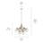 Steel Dimmable Globe Chandelier-1264815432-1264815431-1264815430