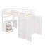 Lit mezzanine avec tiroirs, bureau et garde-robe-80112713-80112712