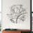Handmade Modern Abstract Wall Decor on Metal