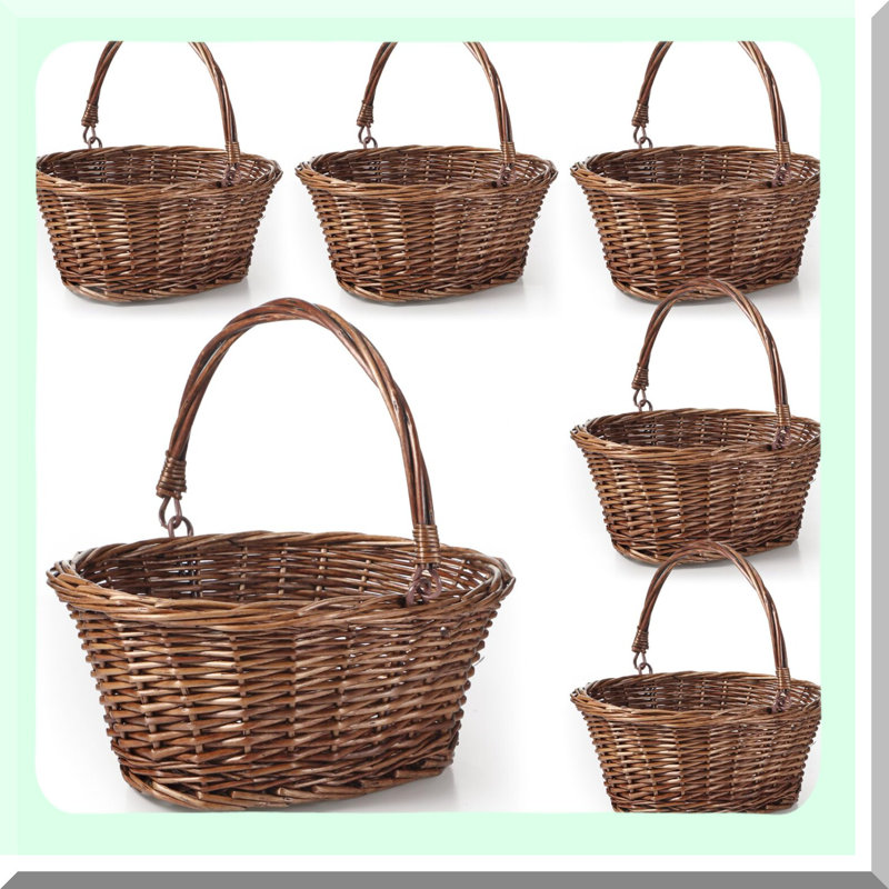 Small Wicker Gift Baskets for Weddings and Events