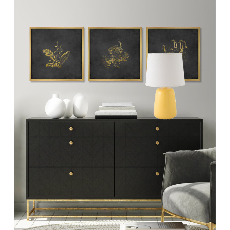Lampe de table 21 po Wilkin, Paille brillant