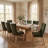 Green Upholstered Dining Chairs Set Of 2 Tufted Backrest Solid Wood Legs Modern Classic Design For Kitchen Dining Room Living Room-126592381