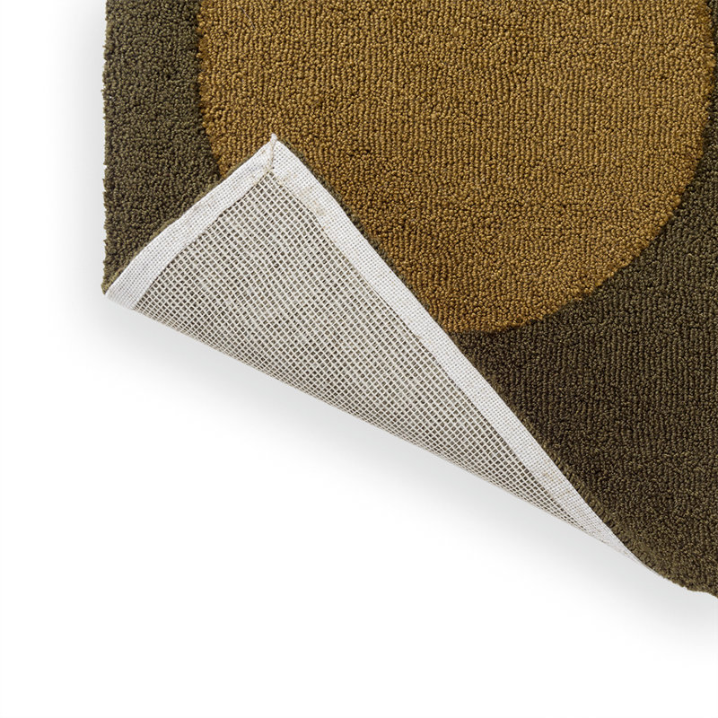 Habitat Festival Outdoor Hand Tufted Polka Dots Area Rug in Brown/Dark Brown, Rectangle 8'2" x 11'6"
