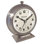 Modern & Contemporary Quartz movement / Crystal Tabletop Clock in White with Alarm