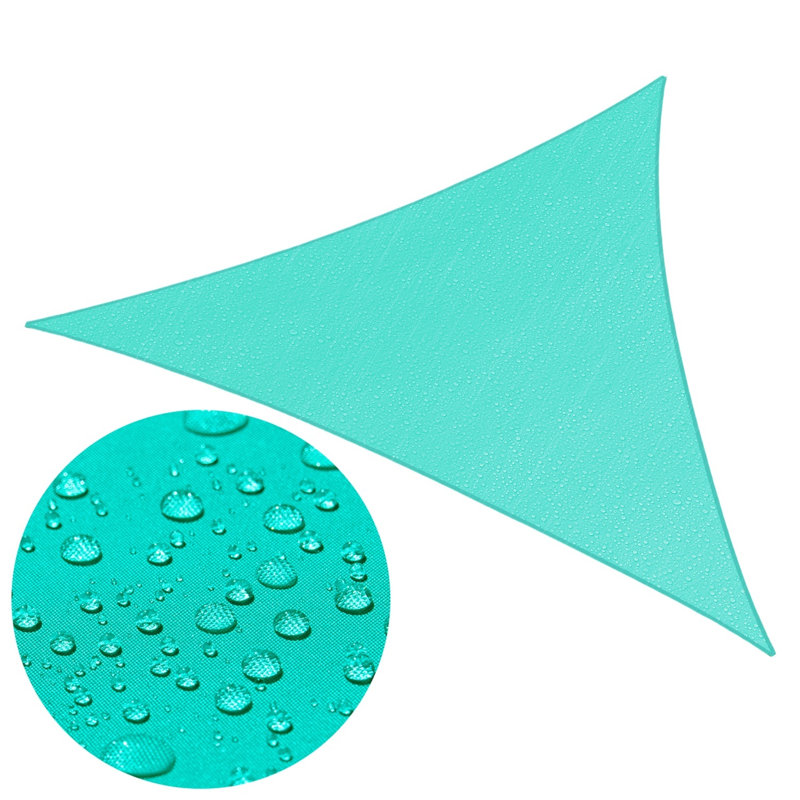 Toile d'ombrage imperméable Royal Shade, Turquoise, 9 pi x 10 pi x 13,5 pi