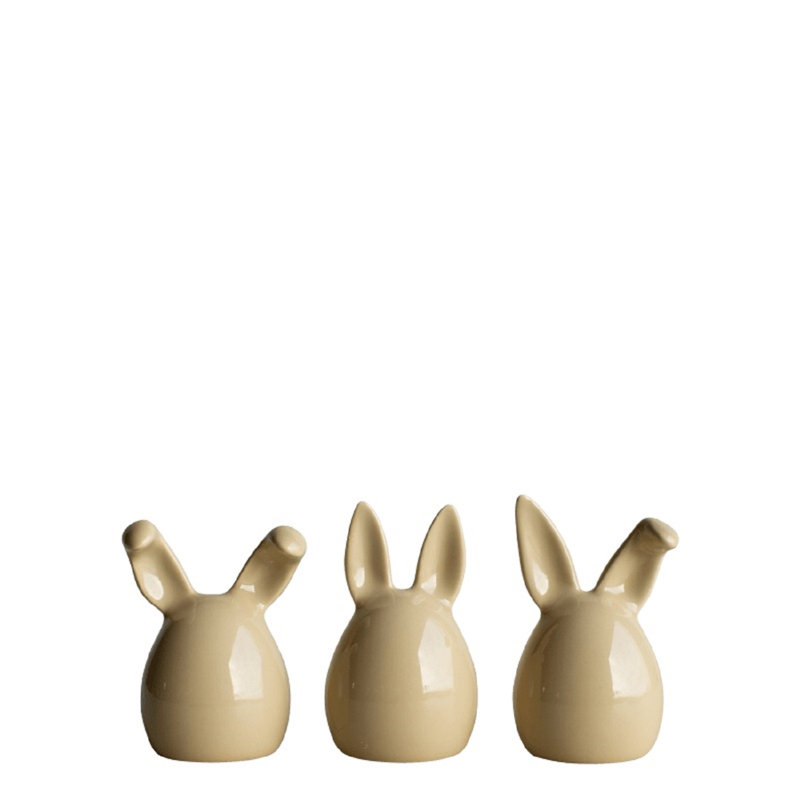 Triplets (paquet de 3) - jaune brillant, Jaune