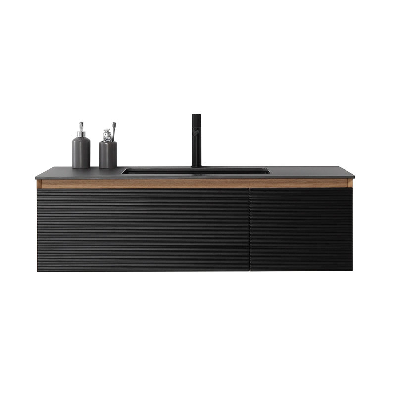 Oslo 48'' W Single Vanity, Matte Black