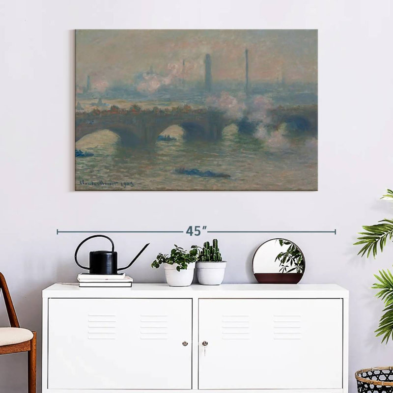 Lilie Waterloo Bridge, 26" H x 39" W