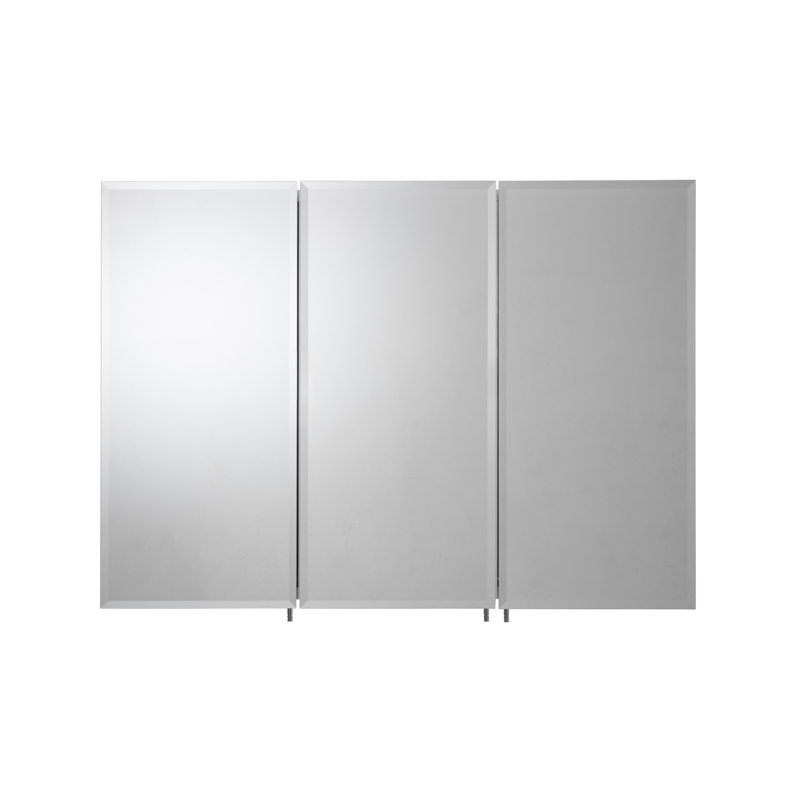 914mm W 661mm H Frameless Medicine Cabinet Mirror 9 Adjustable