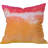 Tangerine Tie Dye Throw Pillow-19841858