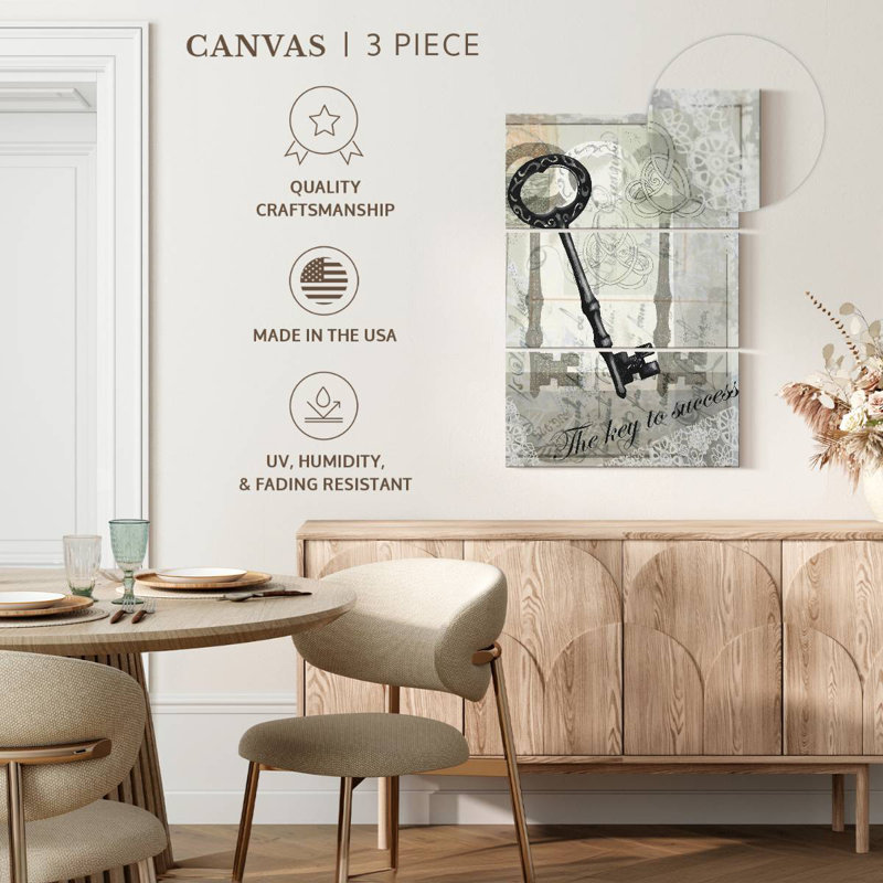 Tergel Key I, 65" H x 42" W