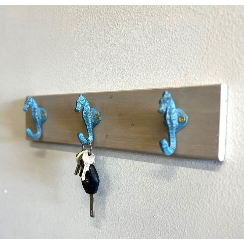 Pebley Solid Wood Wall 3 - Hook Wall Mounted Coat Rack