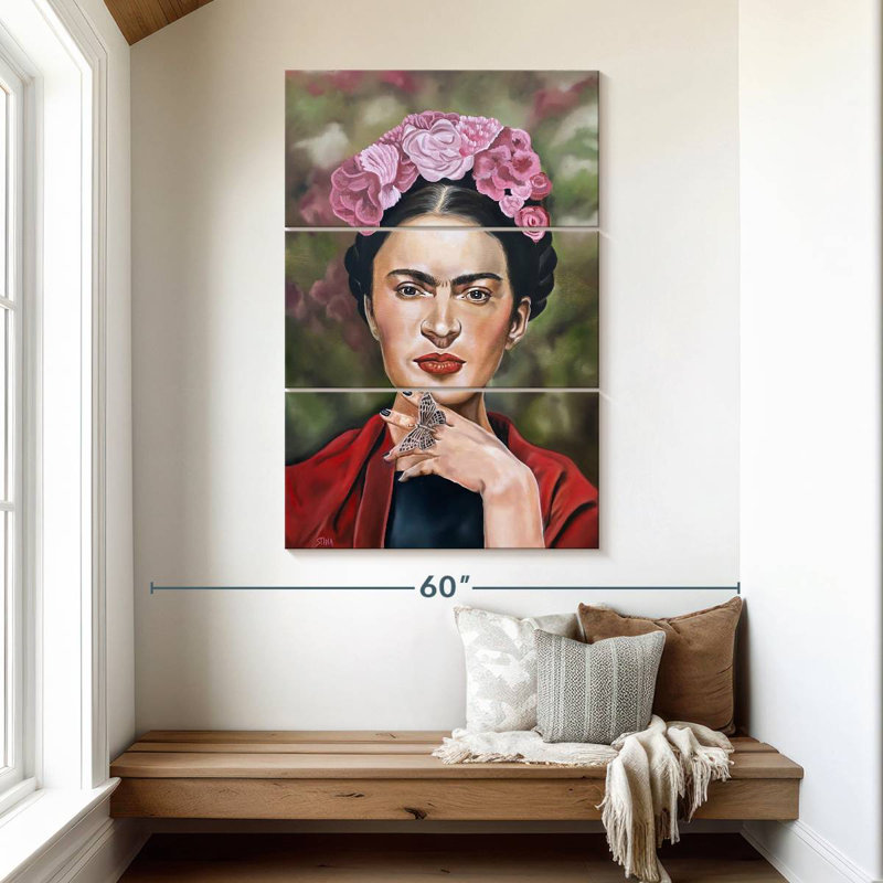 Leisha I Was Born A Painter, H 50 po x l 32 po