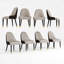 Chaise d'appoint rembourrée en similicuir Frania-1642740805-1651045655