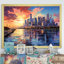 City Popart I, impression sur toile encadrée-1464092582-1464092583