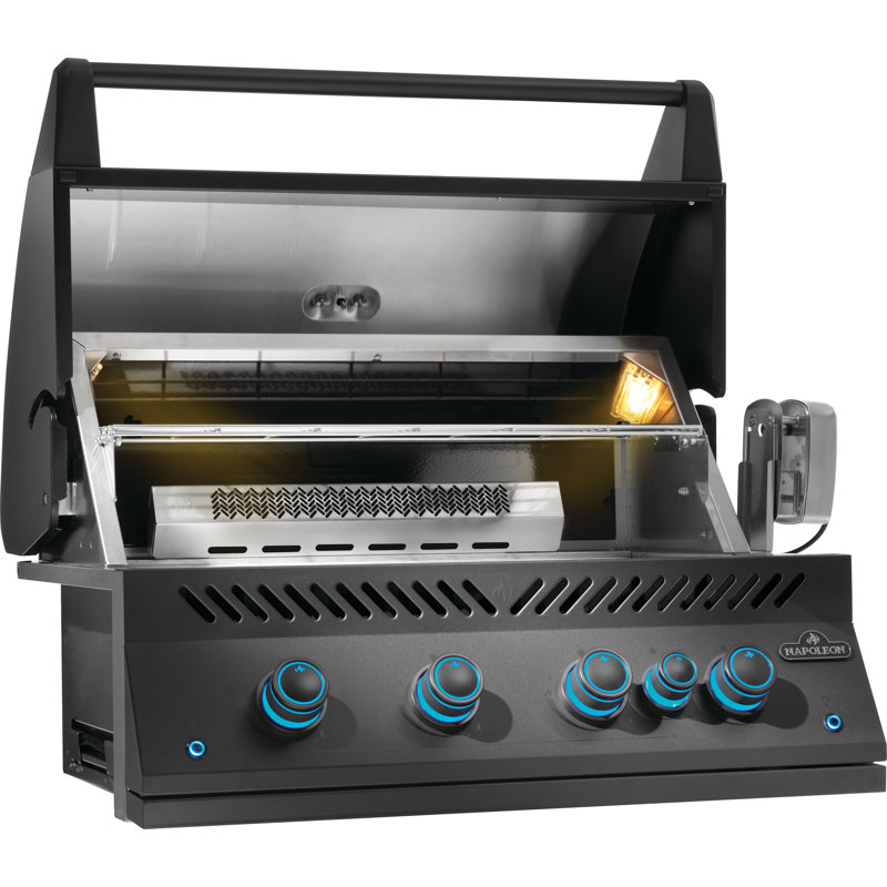 Built-In 700 Series 32" with Infrared Rear Burner, Matte Black, Natural Gas