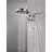 HydraChoice Hydrorain 5 Spray Dual Shower Head and Handheld Shower with H2Okinetic 2.5 GPM-1616985618