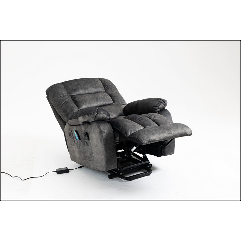 Fauteuil inclinable électrique Power Power pour les personnes âgées, massage en 8 points et chauffage, meubles de salon confortables et durables