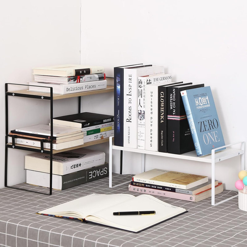 Organisateur de tablette de bureau en bois
