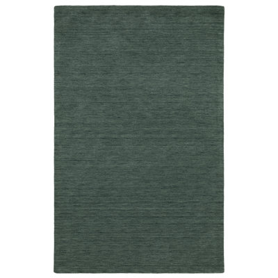 Yolandi Hand Tufted Wool Teal Rug