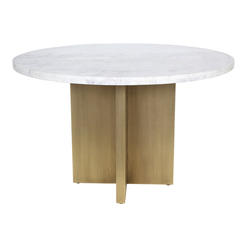 Graze Round Marble Dining Table