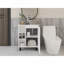 Lavabo pour salle de bain Stites, blanc-1323986263