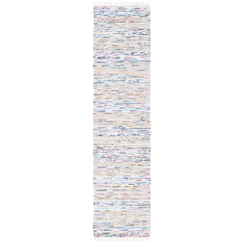 Montauk Hand Woven Performance Striped Rug, Runner 2'3" x 9'
