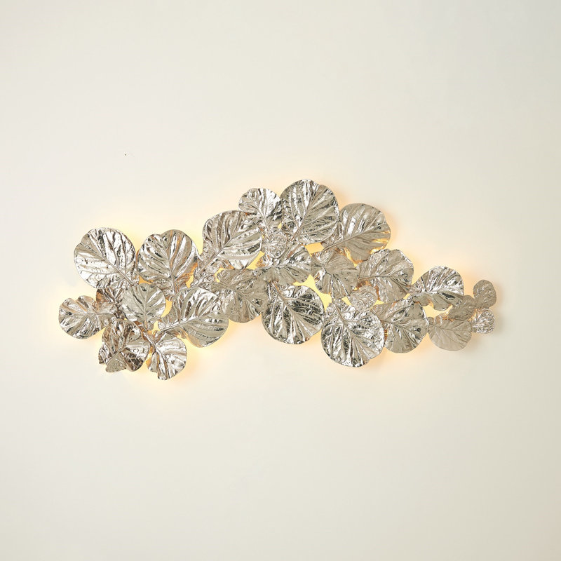Fiddle 18 - Light Design Wall Light, Shiny Nickel